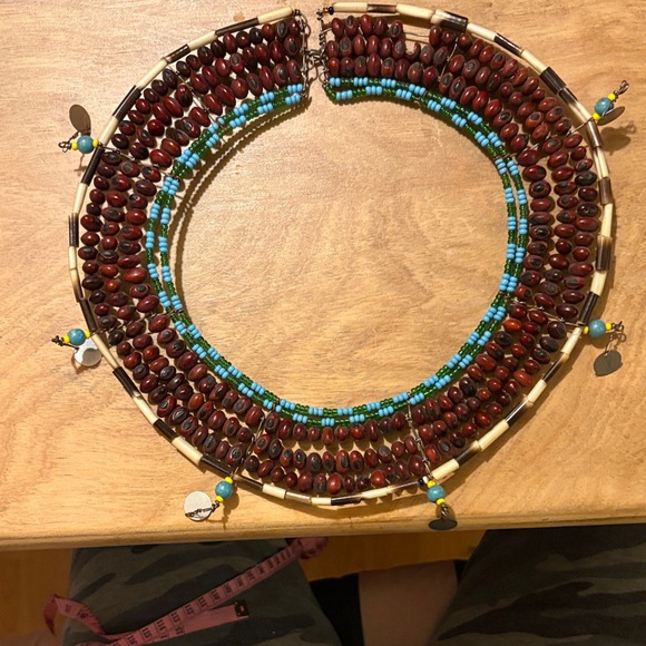 Jewelry - Authentic Kenyan Beaded Necklace.